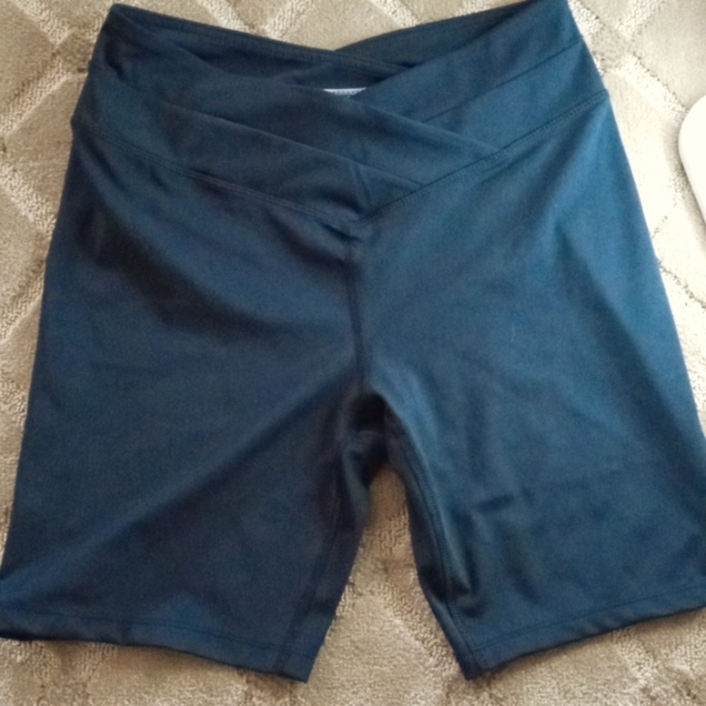 Black athletic shorts